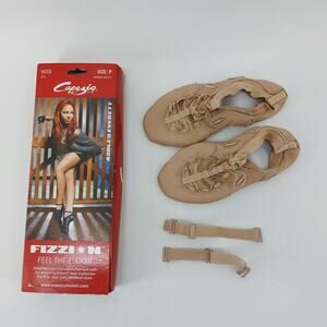 Capezio Pink Z11 Fizzion Dance Shoes Split Soles Size P 4-5